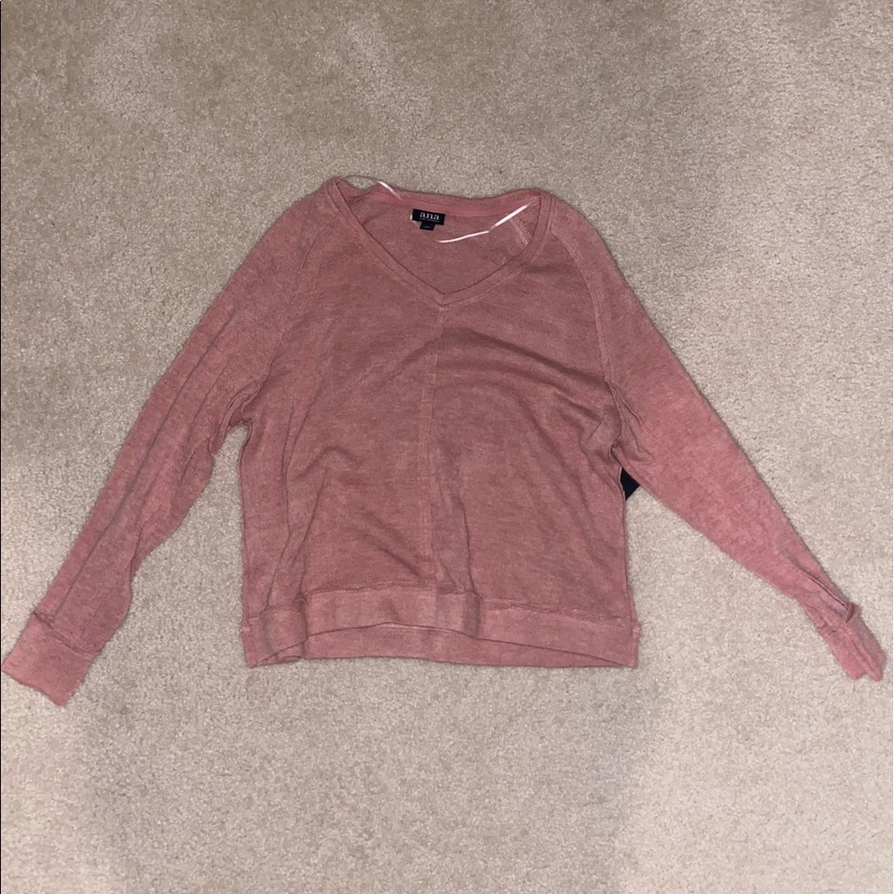 pink sweater